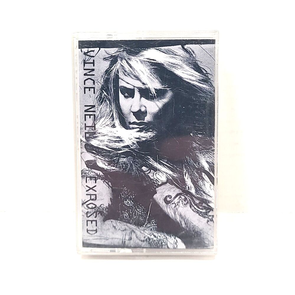 Vince Neil Exposed Cassette Tape Vintage 1993 80s Rock